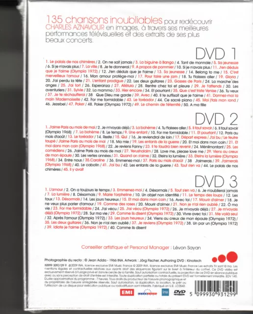 Aznavour - Anthologie Vol. 1 - 1955 - 1972 -  - 3-DVD - (NEU/OVP in Folie )