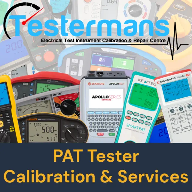 Calibration/Service for All PAT TESTERS, all models, top service centre