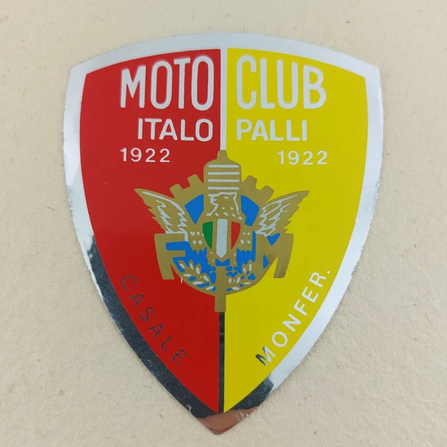 Distintivo Adesivo Moto Club Italo Palli Casale Monferrato