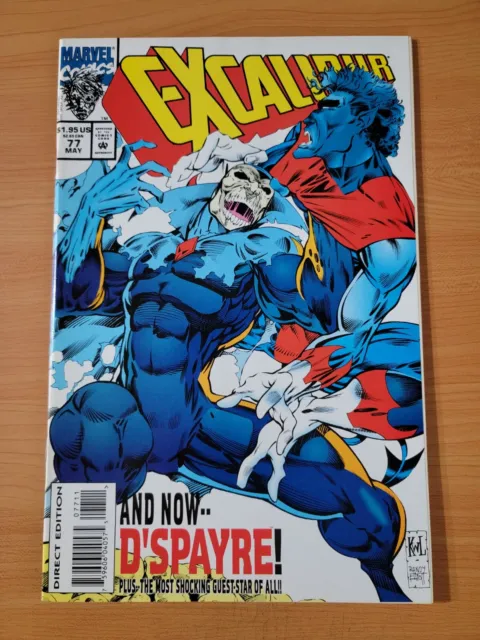 Excalibur #77 Direct Market Edition ~ NEAR MINT NM ~ 1994 Marvel Comics