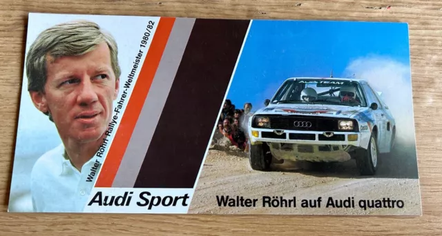 WALTER RÖHRL - Autogrammkarte 2