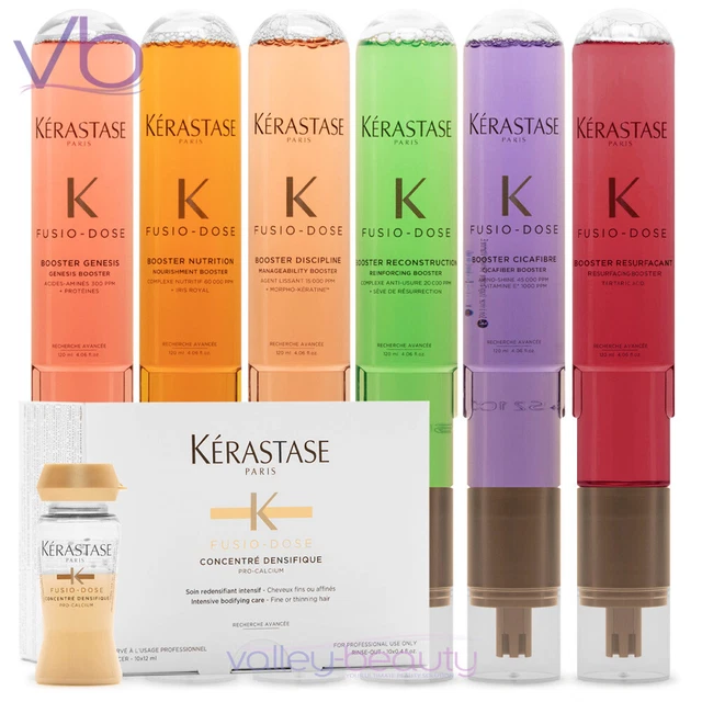KERASTASE Fusio Dose Treatment Densifique Concentre + Booster, Full Set