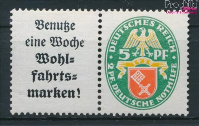 Allemand Empire w35 neuf 1929 D et 'urgence (9019284