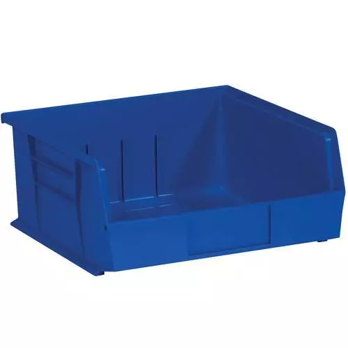 Myboxsupply 10 7/20.3x27.9x12.7cm Plastique Bleu Pile Et ; Hang Bin Boites,6 Au