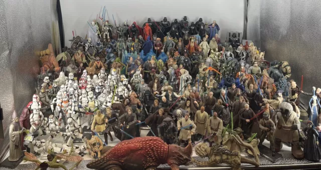 Hasbro Huge Lot 230+ Star Wars 3.75" Action Figures + Weapons/Accessories Loose