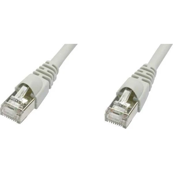 Hama 00200919 Cavo di rete RJ45, cavo patch CAT 5e F/UTP 15 m grigio guaina in PVC, coppie twistate 1 pz (00200919