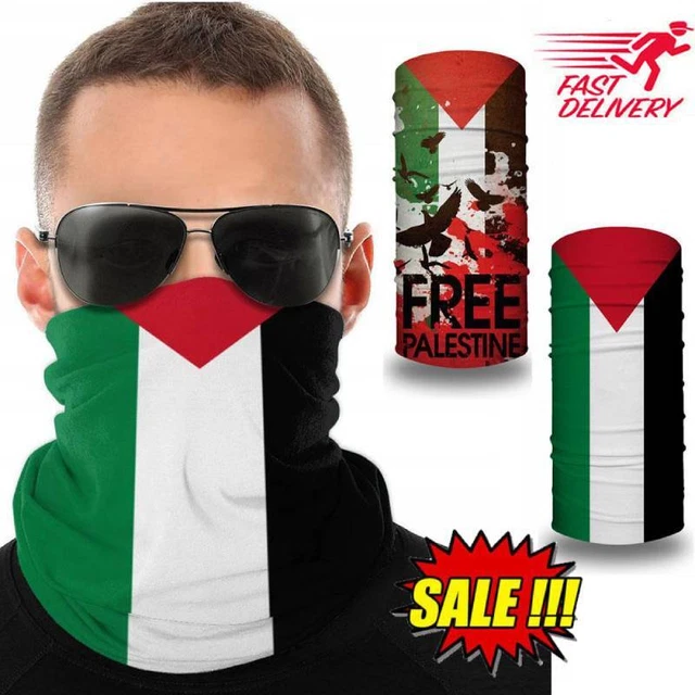 2024 NEW PALESTINE Neck Scarf Palestinian Palestin Free Gaza Support 2
