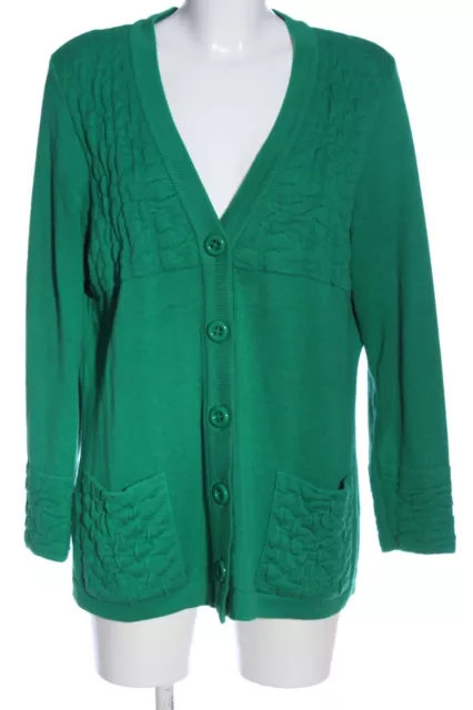 Cardigan Donna Taglia IT 46 verde stile casual