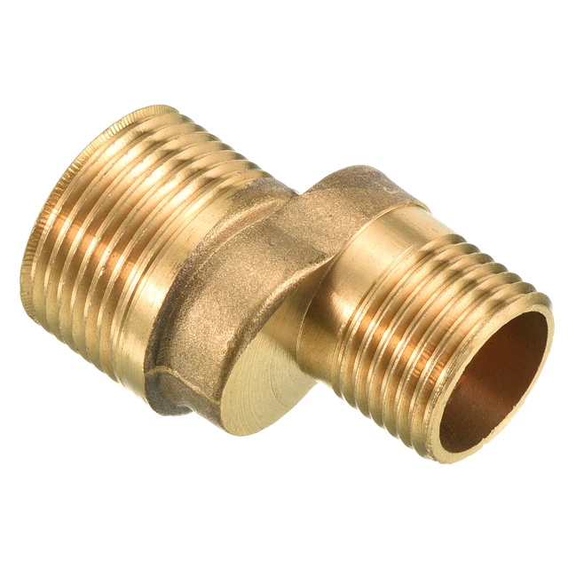1Pcs Brass G1/2 to G3/4 Male Thread 41x34mm Claw Foot Bathtub Faucet Adapter