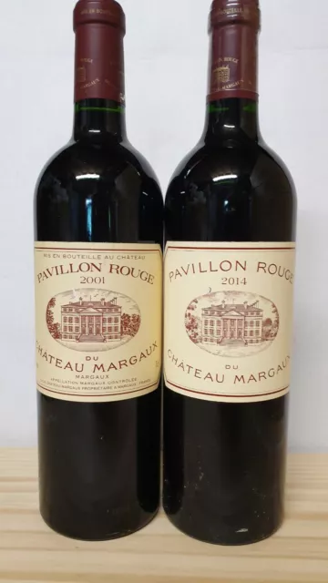 PAVILLON ROUGE 2001 / second vin de CHATEAU MARGAUX