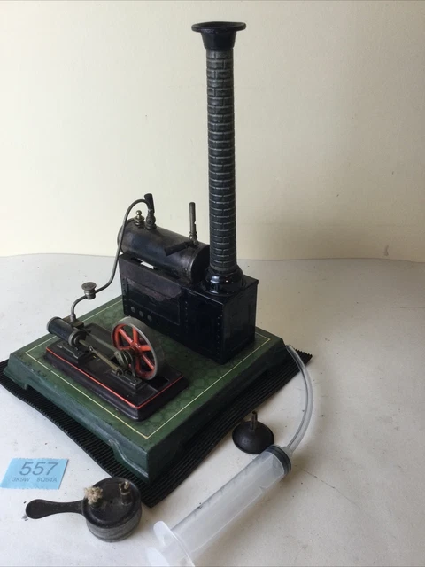 Bing Steam Engine WORKING PLUS Burner & Extras # 557