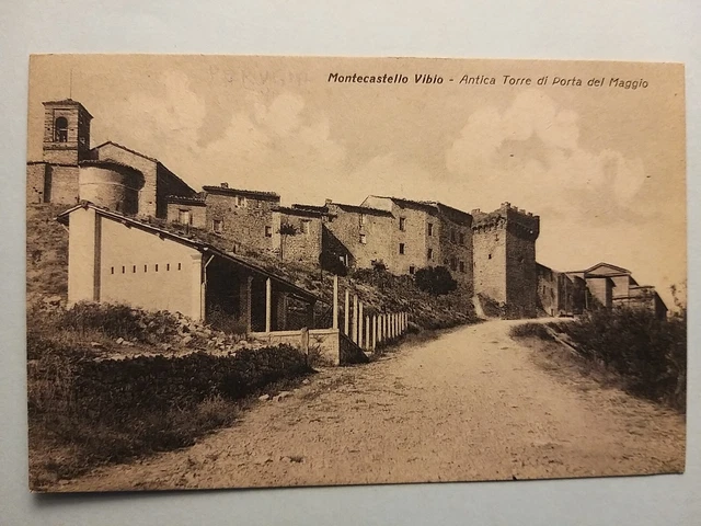 Montecastello Vibio (Perugia). Antica Torre di Porta del Maggio.