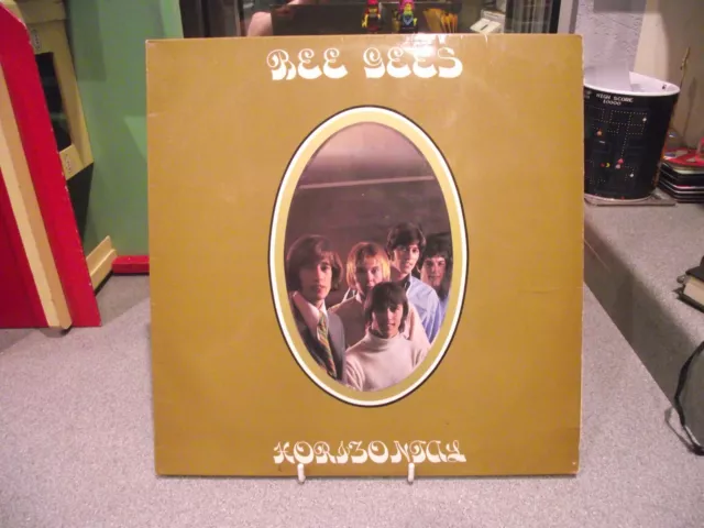 Bee Gees horizontal LP Vinyl Polydor 582 020 Mono 1968