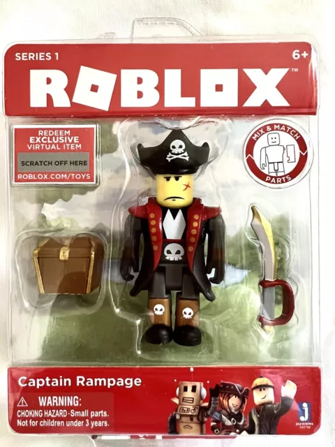 Roblox Vampire Hunters 3 Action Figures And Virtual Code Rare New Sealed