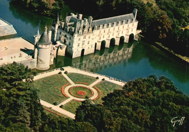 Postcard Les Chateaux De La Loire Chenonceaux Indre-&-Loire Le Chateau France