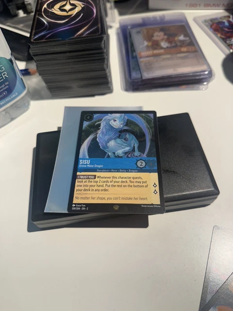 Sisu Divine Water Dragon Legendary Non Holo (159/204) Disney Lorcana Chapter 2