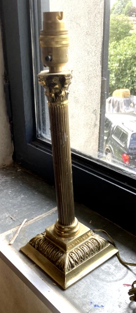 Chandelier Serpent Bronze Doré – Pied Serpent – 1 Flamme – Vintage 1950 – Allemagne