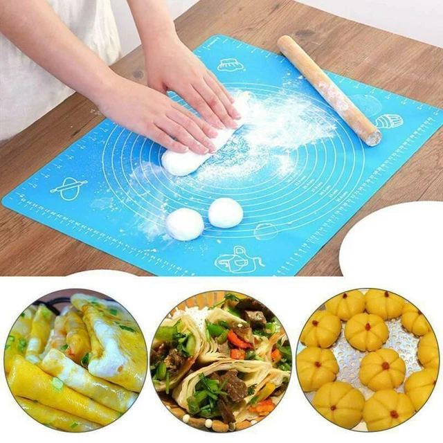 TAPIS À ROULER en silicone 70x50cm, tapis de cuisson pour fondant ...