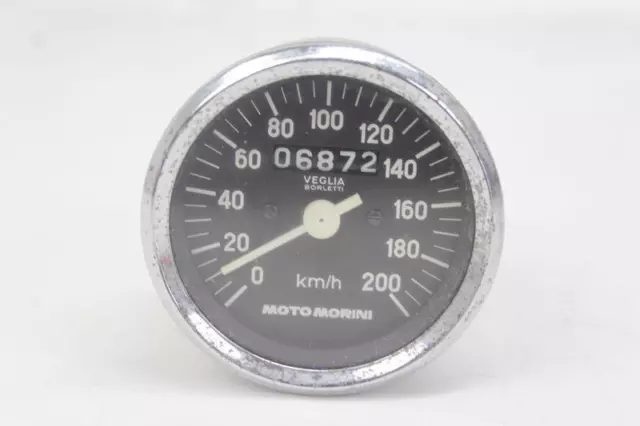 Strumento Contachilometri Moto Morini 350 3 1/2 Speedometr Instrument Compteur