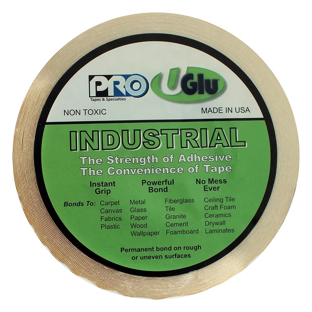 Protapes 306UGLU3465 Uglu 20 Mil Roll 3" Core 3/4" Wide X 65'