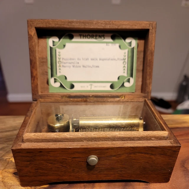 Reuge Music 手巻き音楽ボックス 221s 2237 Reuge Music 手巻き音楽ボックス 221s 2237