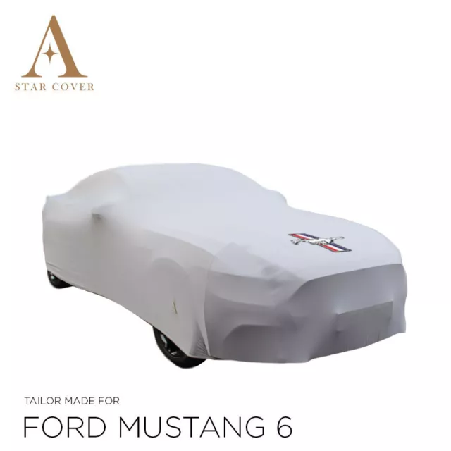 Bâche de protection compatible avec Ford Mustang 6 housse extérieur Kaki