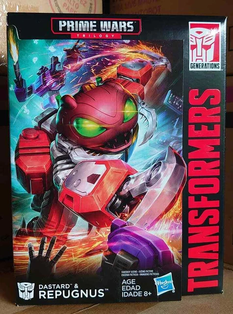 HASBRO TRANSFORMERS PRIME WARS TRILOGY TITAN RETURN [DASTARD & REPUGNUS ...