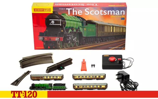 TT Hornby TT:120 TT1001AM The Scotsman Train Set - Loco Coaches Controlador de Pista 2