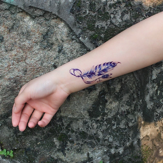 ¡Pegatinas de tatuaje personalizadas desechables ambientales!