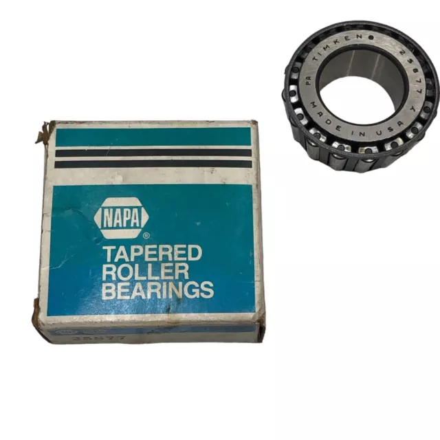 Timken 25877 Tapered Roller Bearing Cone — Made In The USA