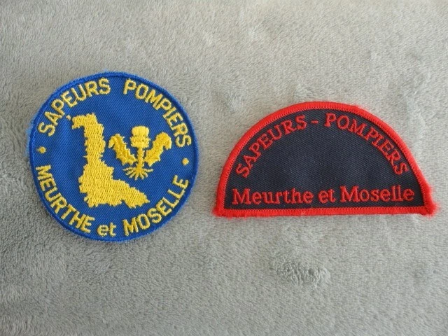 Lot De 2 Patchs Réfléchissants EMT - Étoile De La Vie Avec Velcro - 7 Cm
