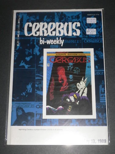 Cerebus Bi-Weekly #13 VFNM Aardvark Vanaheim May 1989