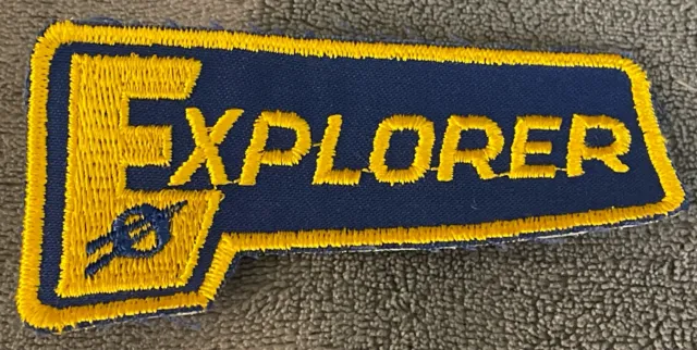 Vintage 1960s-70s Boy Scouts EXPLORER Patch BSA~NOS