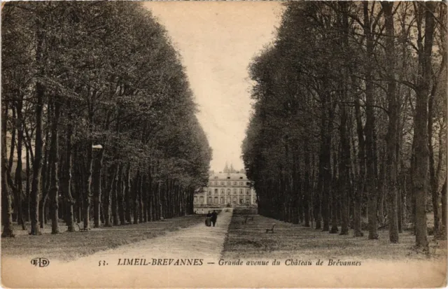 CPA Limeil Brevanne Grande avenue du Chateau de Brevannes (1349012)