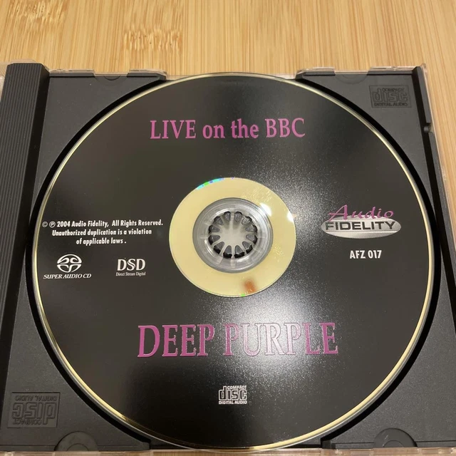 DEEP PURPLE LIVE on BBC Hybrid SACD CD/SACD Compatible DSD