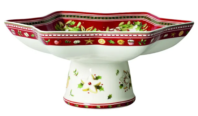 Villeroy & Boch WINTER BAKERY DELIGHT Sternenschale auf Fuss