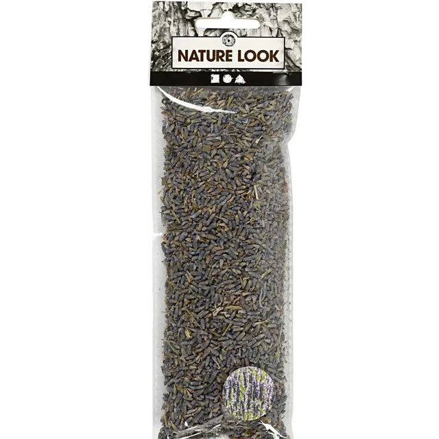 Trockenblumen für die Papierherstellung - 15g - Lavendel