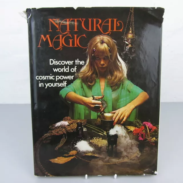 Natural Magic 'Golden Hands' Book by Strachan, Francoise - Hardback with DJ 1974