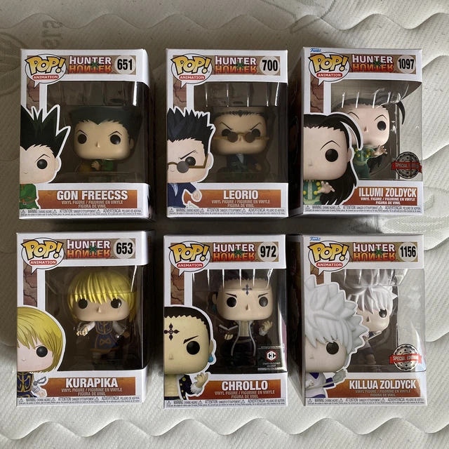 Lot De 6 Figurines Hunter X Hunter - Pop, Nendoroid, Funko, Chibi, Gear 5 - Limité