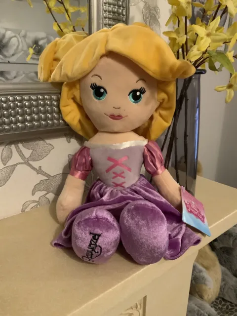 RAPUNZEL  plush soft toy doll  DISNEY PRINCESS Whitehouse Leisure 16” NEW