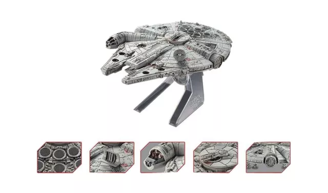 6″ Star Wars Millennium Falcon Episode Vi Return Of The Jedi Movie