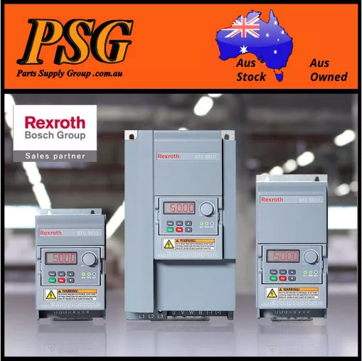 55kW VSD VFD AC Drive Frequency Inverter 380 - 480 V Input, Bosch Rexroth