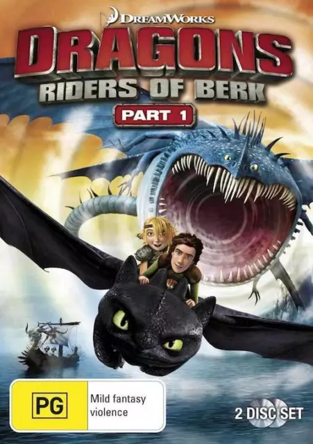 Dragons: RIDERS OF BERK Part 1 : NEW DVD