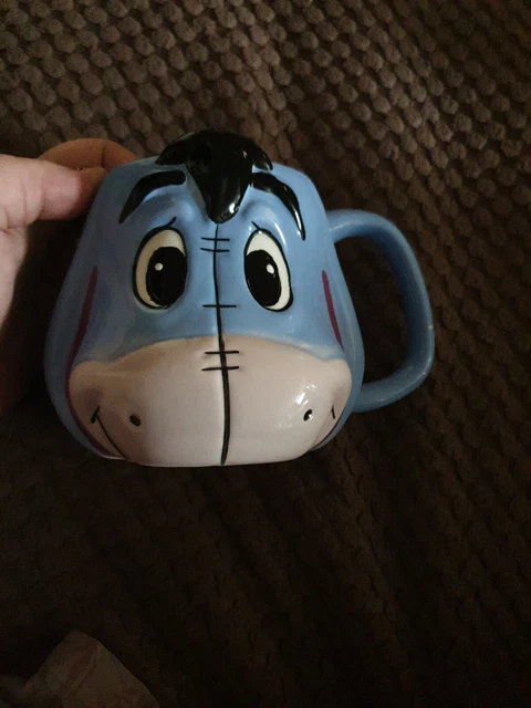 Disney Winnie The Pooh Eeyore Shaped 3D Mug Coffee Tea Mugs Cup Novelty Gift