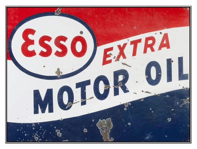 Saraheve Targa In Metallo Vintage – 20x30 Cm – Design Olio Auto E Benzina – Decorazione Da Parete Per Garage - 3