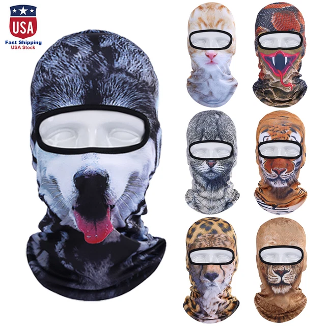 3D Animal Funny Balaclava Face Mask Cycling Motorcycle Skiing Snowboarding Sport