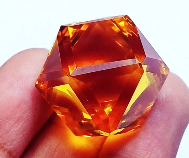 S KUMAR GEMS & JEWELS Topazio Giallo Certificato Pietra Preziosa - Foto 8