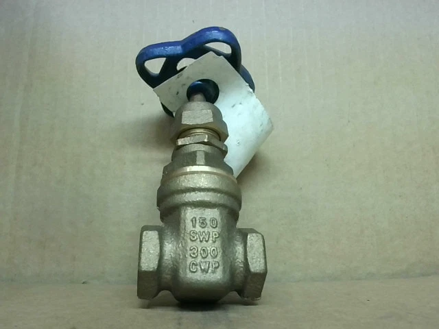 Valvola Nibco T-133, tubo 1/4", valvola cancello stelo filettato - nuova senza scatola