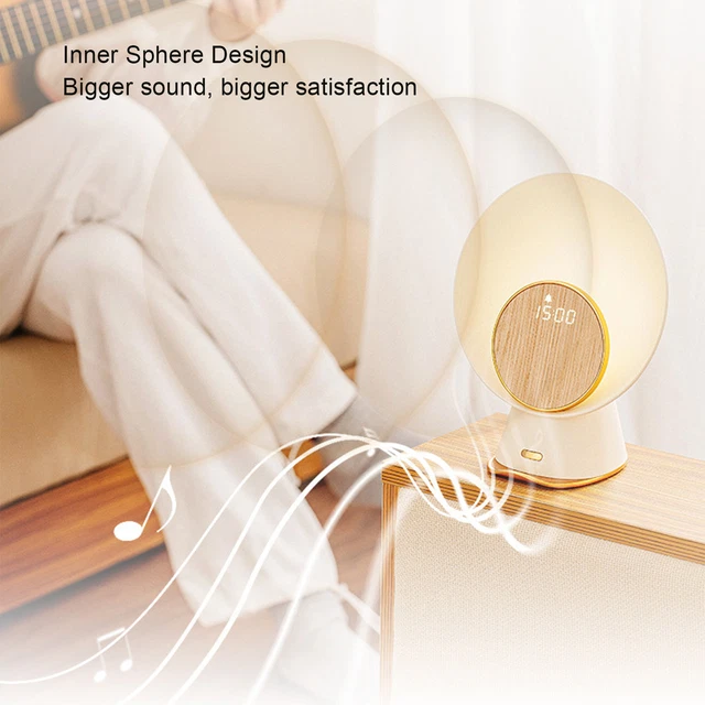 ALARM CLOCK SPEAKER Bedside Lamp Speaker Touch Control 15W £34.25