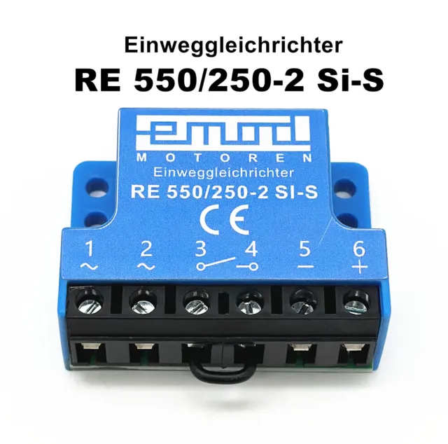 EMOD MOTOREN Einweggleichrichter RE 550/250-2 Si-S ship brake rectifier module